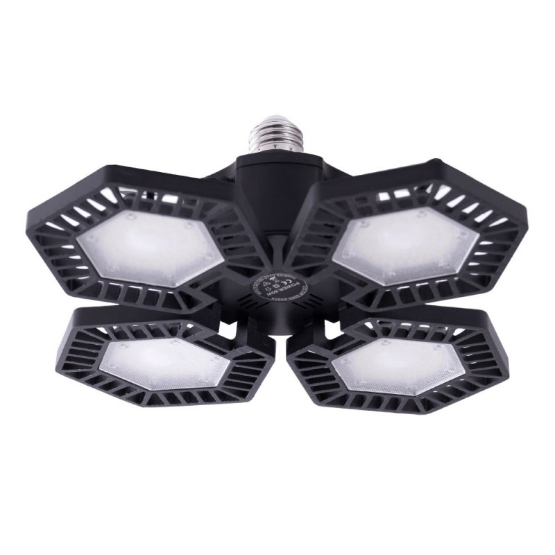 Campana LED E27 80W 8.000Lm 6000ºK Plegable 40.000H [WR-CK6096-80W-CW]