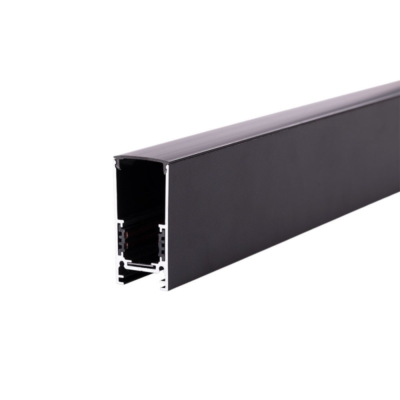 Carril Magnético superficie 20mm Negro 2M