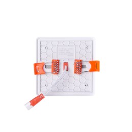 Foco Downlight Empotrable LED 9W 900Lm 6000ºK Rectangular Corte Variable 40.000H [WR-FWWB-F-9W-CW]