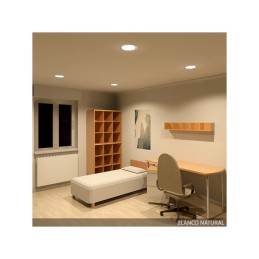 Placa LED 18W 1.350Lm 6000ºK Circular 40.000H [GR-RDP1305-18W-CW]