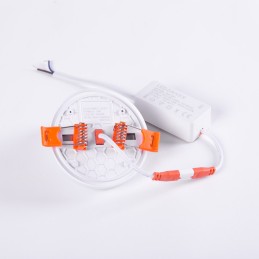 Foco Downlight Empotrable LED 9W 900Lm 6000ºK Circular Corte Variable 40.000H [WR-FWWB-R-9W-CW]