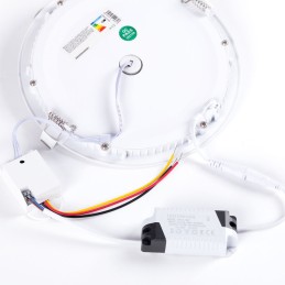 Placa LED 18W 1.600Lm 6000ºK Sensor PIR 40.000H [WR-GP-LZ-3-M-PIR-CW]