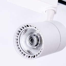 Foco de Carril LED 30W 2700Lm CRI85 6000ºK Bifásico 40.000H [WR-Y2030A-CUP-W-CW]