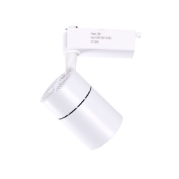 Foco de Carril LED 30W 2700Lm CRI85 6000ºK Bifásico 40.000H [WR-Y2030A-CUP-W-CW]