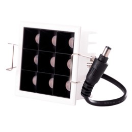 Foco Downlight LED 10W  765Lm 4200ºK Rectangular PRO SMD3030 40.000H [JW-10W-M-W]