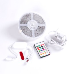 Tira de 72 LEDs Digital WIFI 12VDC RGB+CW+WW IP65 Control Remoto Compatible Tuya 40.000H [TYWPC6-25T5]