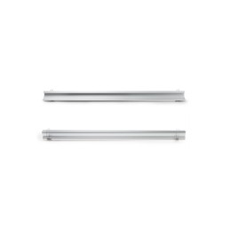 Perfíl Aluminio para Tira LED Instalación Escaleras - Difusor Opal  x 1M