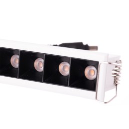 Foco Downlight LED 15W 1.147,5Lm 4200ºK Rectangular PRO SMD3030 40.000H [JW-15W-M-W]