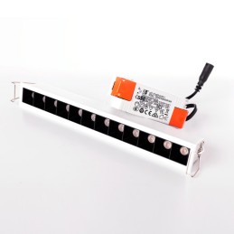 Foco Downlight LED 15W 1.147,5Lm 4200ºK Rectangular PRO SMD3030 40.000H [JW-15W-M-W]