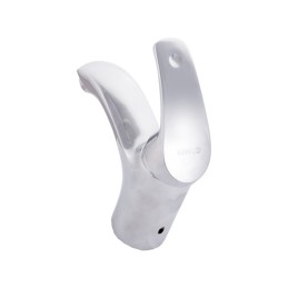 Grifo Lavabo Aleación Zinc, Cromado, Agua Caliente-Fría, Latiguillos, Caño Bajo, Monomando [QLI-FA-9701]