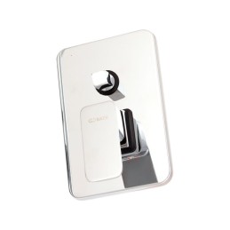 Conjunto Ducha Latón/Zinc - Acero Inoxidable- ABS, Cromado, Agua Caliente-Fría, Monomando [QLI-FA-CS04]