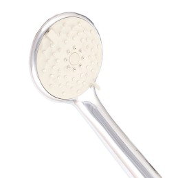 Conjunto Ducha Latón/Zinc - Acero Inoxidable- ABS, Cromado, Agua Caliente-Fría, Monomando [QLI-FA-CS07]