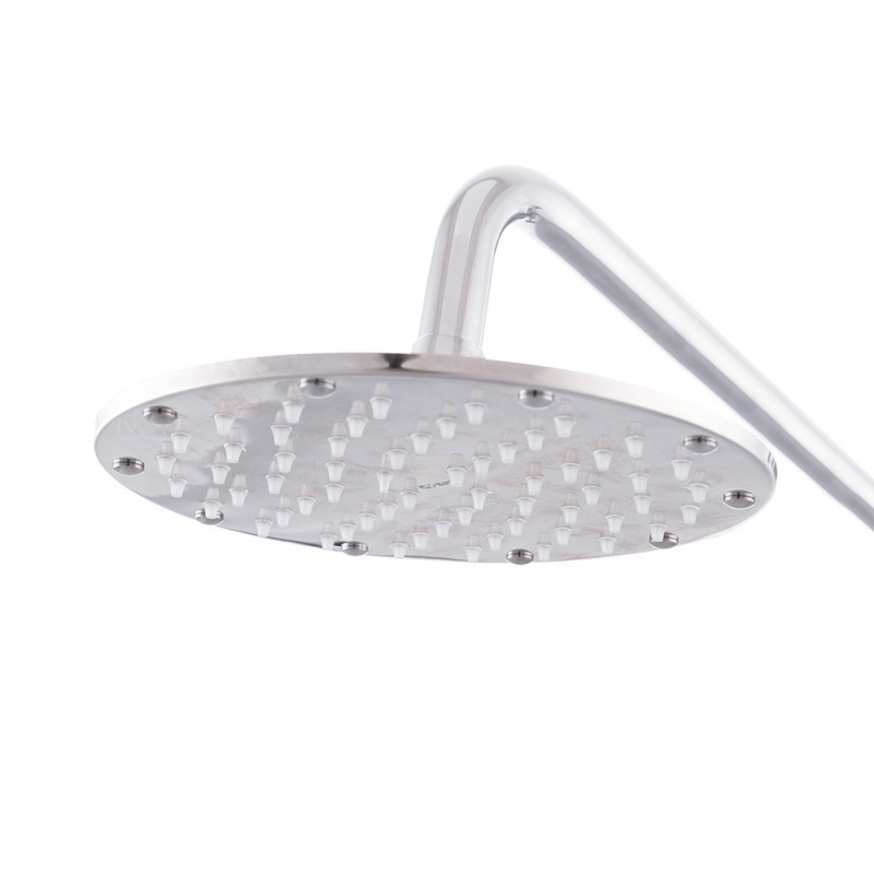 Cabeza de Ducha Acero Inoxidable/ABS, Cromado [QLI-FA-H01]