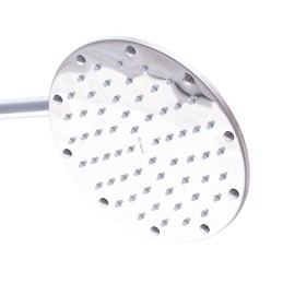 Cabeza de Ducha Acero Inoxidable/ABS, Cromado [QLI-FA-H01]