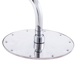 Cabeza de Ducha Acero Inoxidable/ABS, Cromado [QLI-FA-H01]