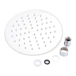 Cabeza de Ducha Acero Inoxidable/ABS, Cromado [QLI-FA-H03]