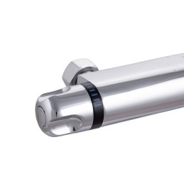 Conjunto Ducha Latón/Zinc - ABS, Cromado, Agua Caliente-Fría, Bimando [QLI-FA-HW302]