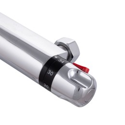 Conjunto Ducha Latón/Zinc - ABS, Cromado, Agua Caliente-Fría, Bimando [QLI-FA-HW302]