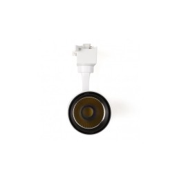 Foco de Carril LED 30W 2.700Lm CRI85 6000ºK Bifásico 40.000H [HO-FC-2F-30W-W-CW]