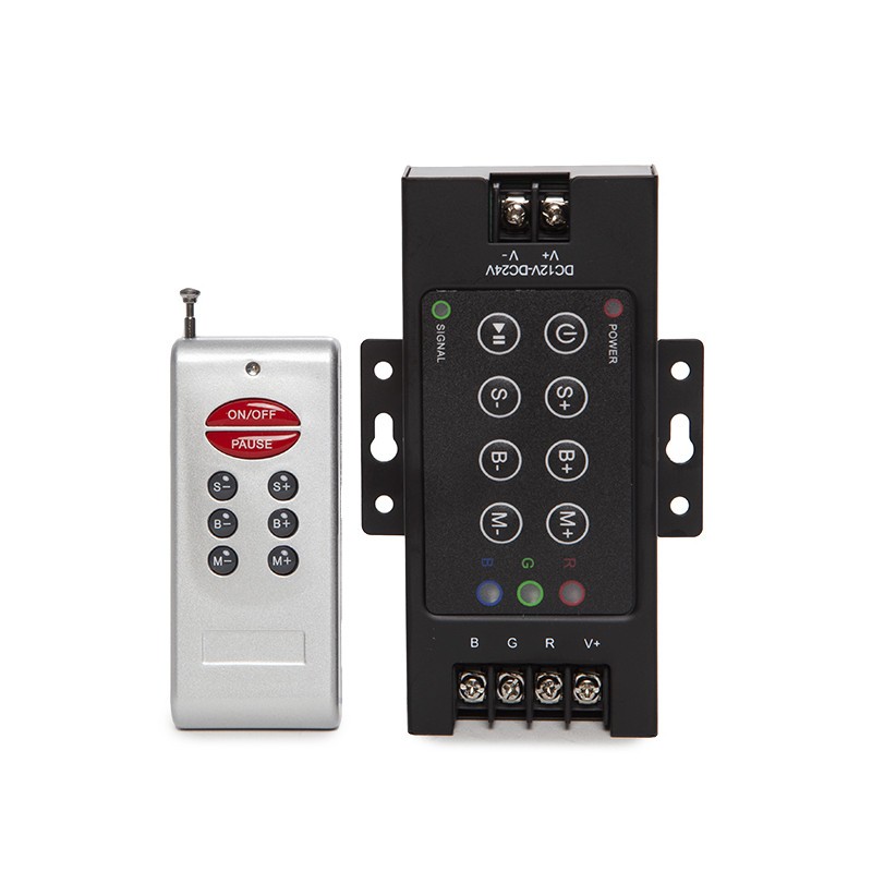 Controlador RGB Rf 24VDC ► 576W Mando a Distancia